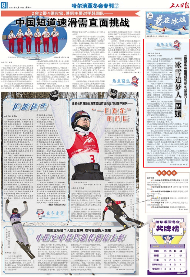 会！集团公司受到央媒广泛关注！j9九游会入口首页服务保障亚冬(图6)